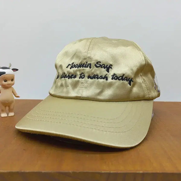 [BUNJANG] MOOMIN Logo Baseball Cap / 데일리 모자 무민 MOOMIN 볼캡