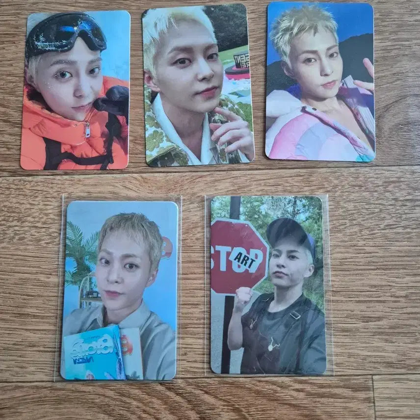 [BUNJANG] EXO Xiumin Photocard 5 Type Set / 엑소 시우민 포토카드 5종 세트