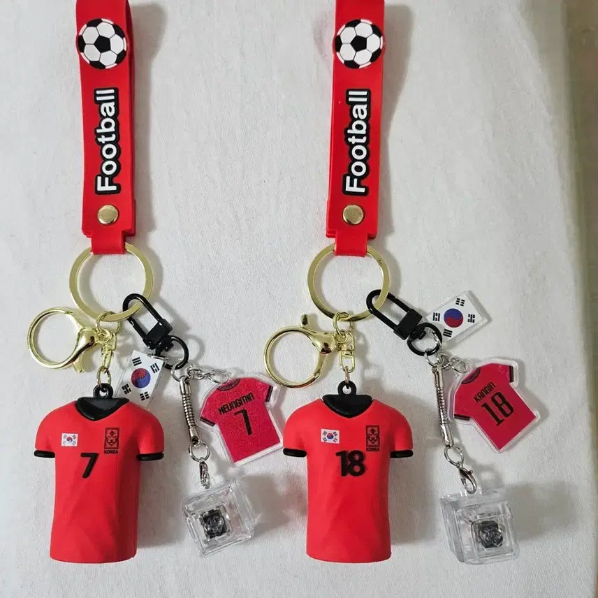 [BUNJANG] Son Heung-min & Lee Kang-in National Team Acrylic Keyring Set / 손흥민.이강인국대셋트키링