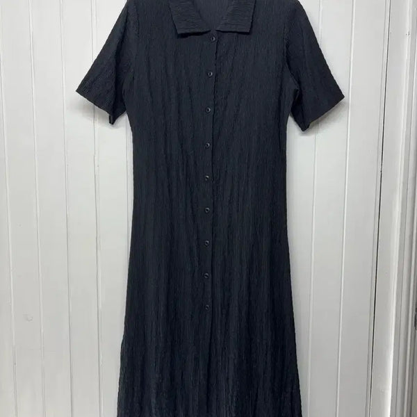 [BUNJANG] ab.f.z Pleated Texture Summer Shirt Dress / ab.f.z 플리츠 텍스처 여름셔츠 원피스 85-90(55-마른66 추천