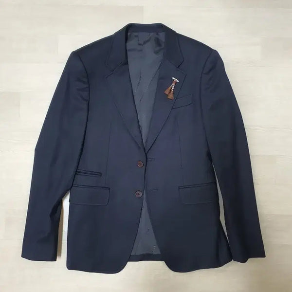 [BUNJANG] TI For Men Navy Blazer Jacket (Size M) / [상태극상] 티아이포맨 블레이저 자켓 네이비 M