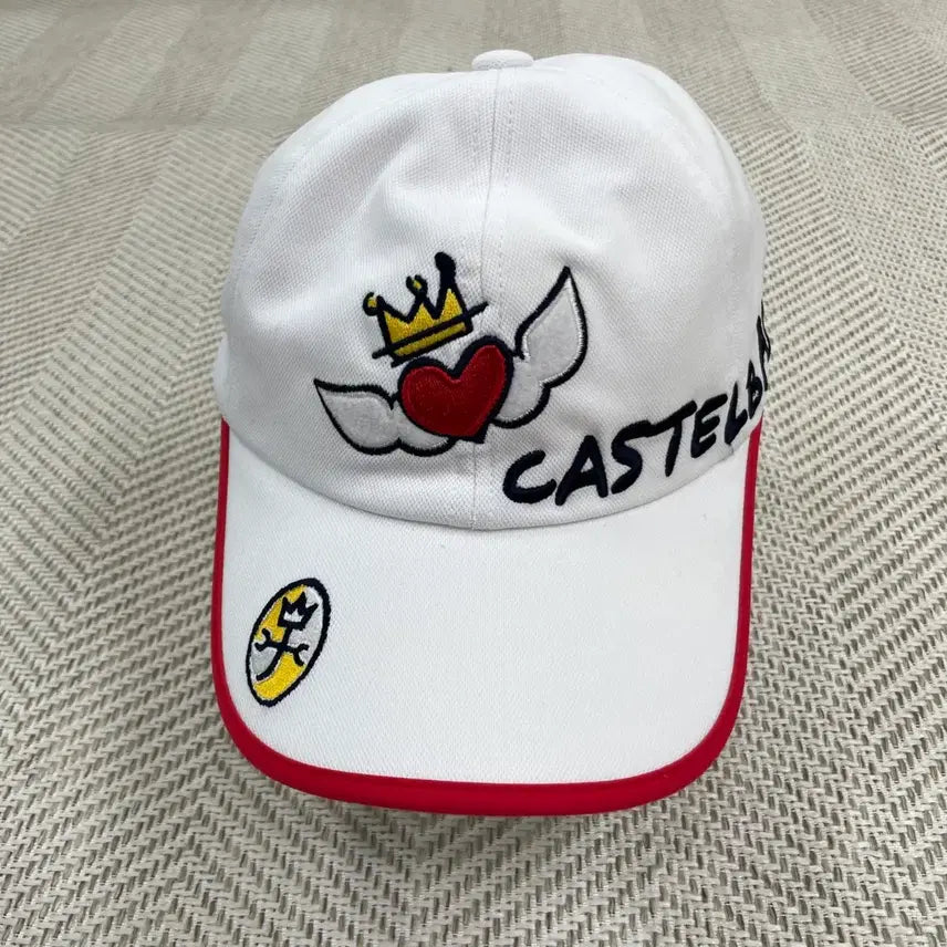 [BUNJANG] Castelbajac White Ball Cap / 까스텔바작 화이트 볼캡
