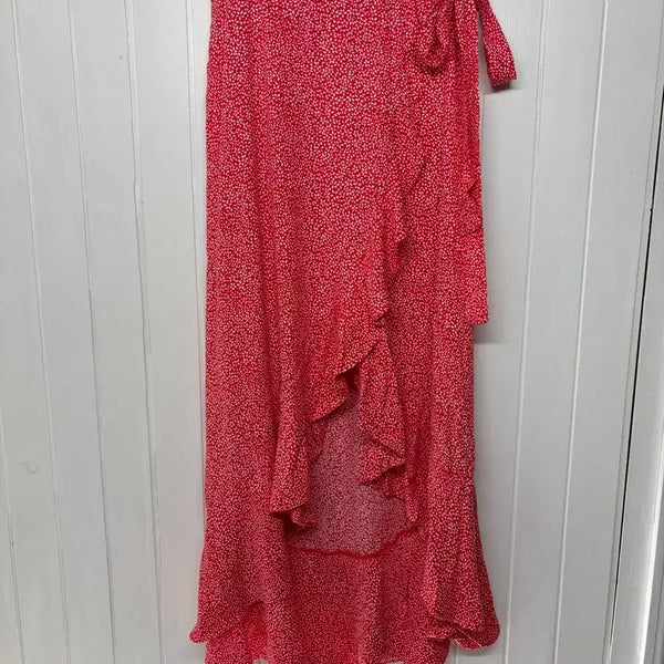 [BUNJANG] And Other Stories Wrap Skirt Red Patterned EUR 36 / 앤아더스토리즈 랩 스커트 EUR 36  라