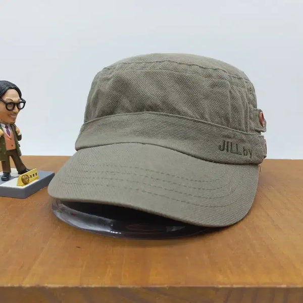 [BUNJANG] Jill by Jill Stuart Military Cap Khaki / 중고 군모 모자 질 바이 질 스튜어트 카키