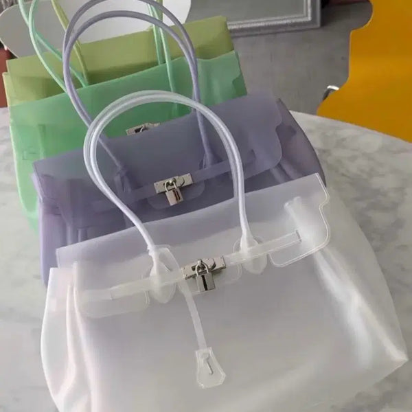 [BUNJANG] Jelly Birkin Bag TPU Material / 젤리버킨백 TPU소재