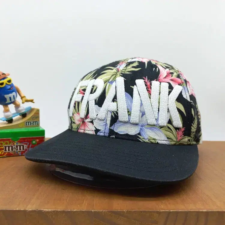 [BUNJANG] Frank Stone Floral Multi Print Snapback Hat / 꽃무늬 스냅백 모자 프랭크스톤 frank stone 플로랄 멀티