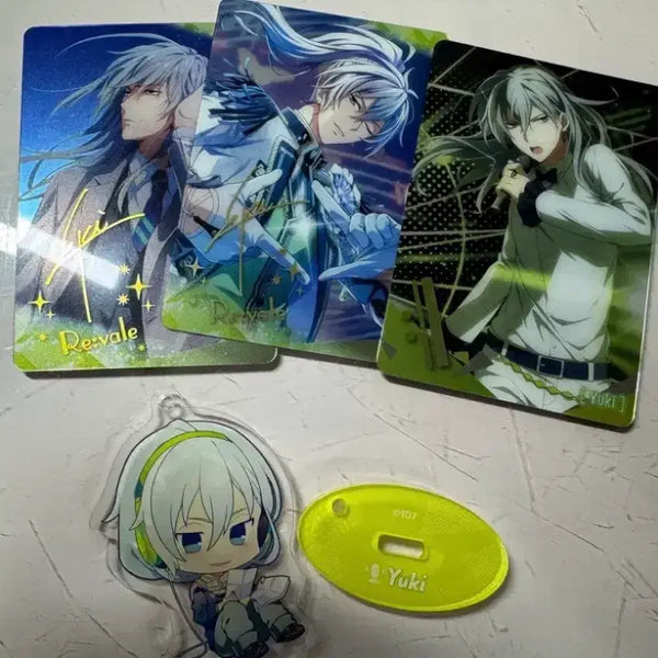 [BUNJANG] IDOLiSH7 YUKI Acrylic Stand & Metacard Bundle Set / 아이나나 유키 아크릴스탠드 메타카 일괄