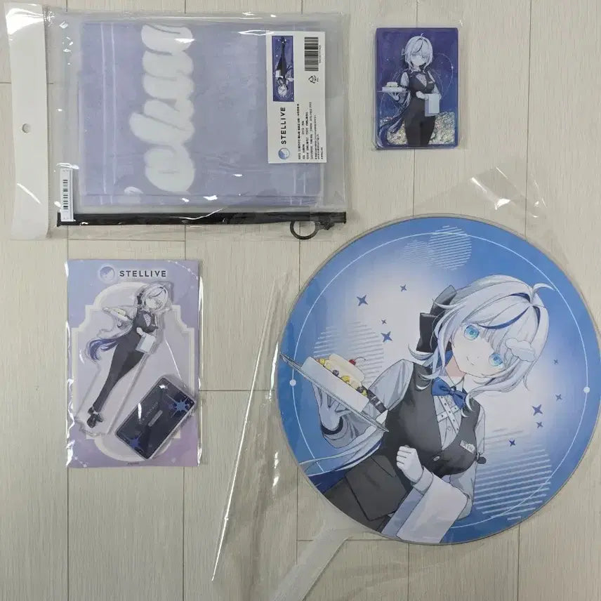 [BUNJANG] Stellive Cliché Aokumo Rin Aniplex Collaboration Goods Bundle Set / *7월9일까지 가격인하*스텔라이브 아오쿠모 린 애니플러스 콜라보굿즈 일괄
