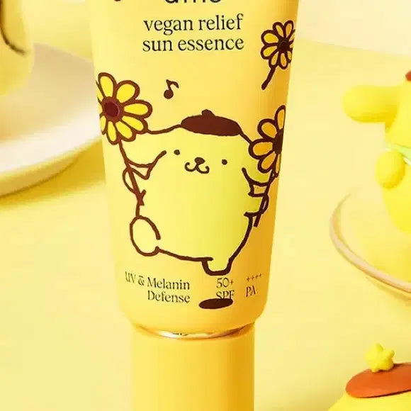 [BUNJANG] Ate X Pompompurin Vegan Relief Sun Essence 50ml New Product / 아떼X폼폼푸린 비건 릴리프 선 에센스 50ml 새상품