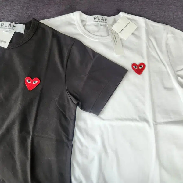 [BUNJANG] Comme des Garçons Cotton Short Sleeve T-Shirt (Authentic, New) / 꼼데가르송 반팔티. 병행수입. 정품. 새상품