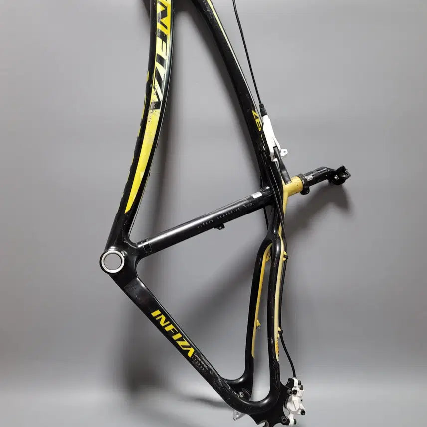 [BUNJANG] Infiza Full Carbon MTB Frame + Seatpost + Hydraulic Brakes + Handlebar / MTB 인피자 풀카본 자전거 프레임+싯포+유압 브레이크+핸들바