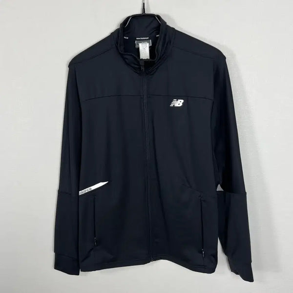 [BUNJANG] New Balance Black Training Jacket Jumper Men's L / 뉴발란스 블랙 트레이닝 자켓 점퍼 남100 L 라덴 빈티지