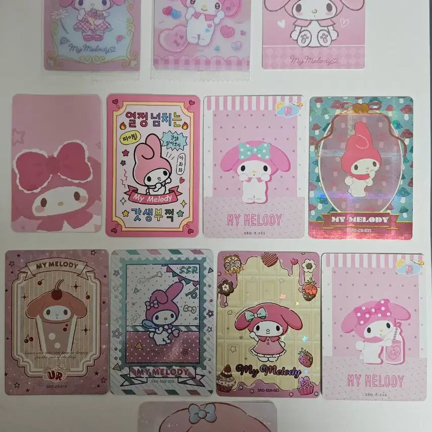 [BUNJANG] Sanrio My Melody Photocard Bundle Set / 산리오 마이멜로디 포토카드 일괄