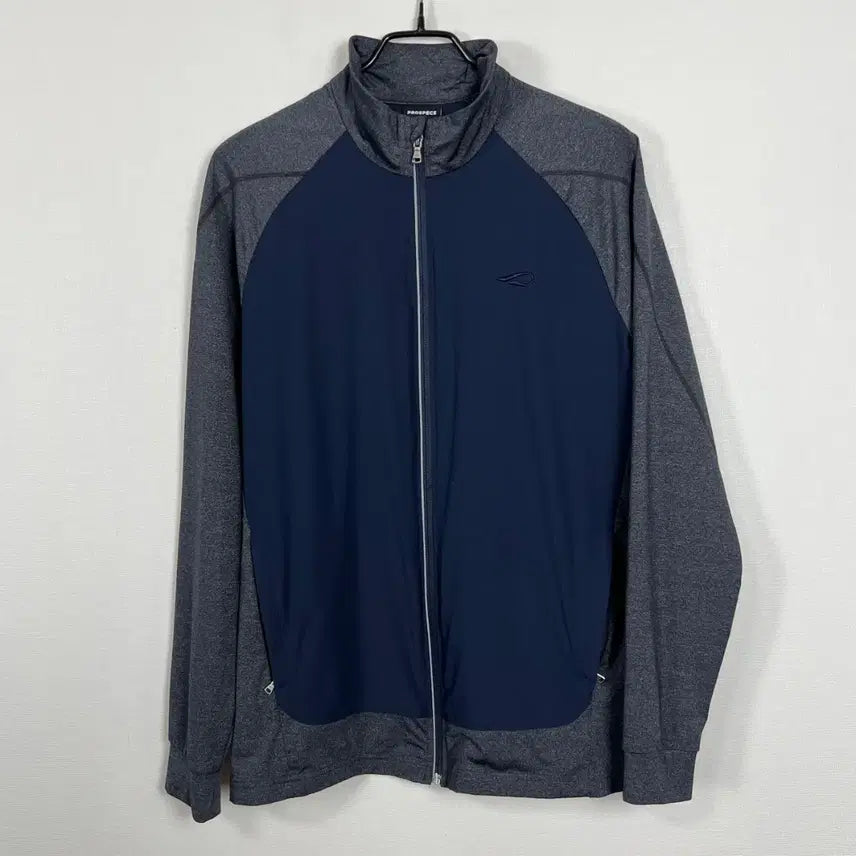 [BUNJANG] Prospecs Navy Spandex Jacket Jumper Men's L (100) / 프로스펙스 스판 자켓 점퍼 남100 L 라덴 빈티지