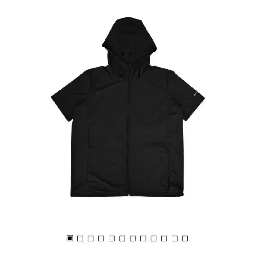 [BUNJANG] JICHWOI 25-002 Zip Hoodie Black Size 1 / 지초이 25-002 집 후디 블랙