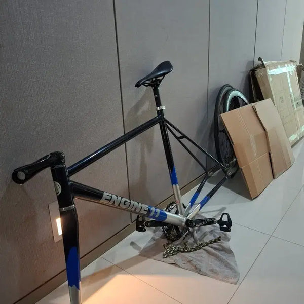 [BUNJANG] Engine11 Pixie Ocean Blue (M-L) - Complete Bike or Frameset / 엔진11 픽시 무하자급 오션블루 판매/대차