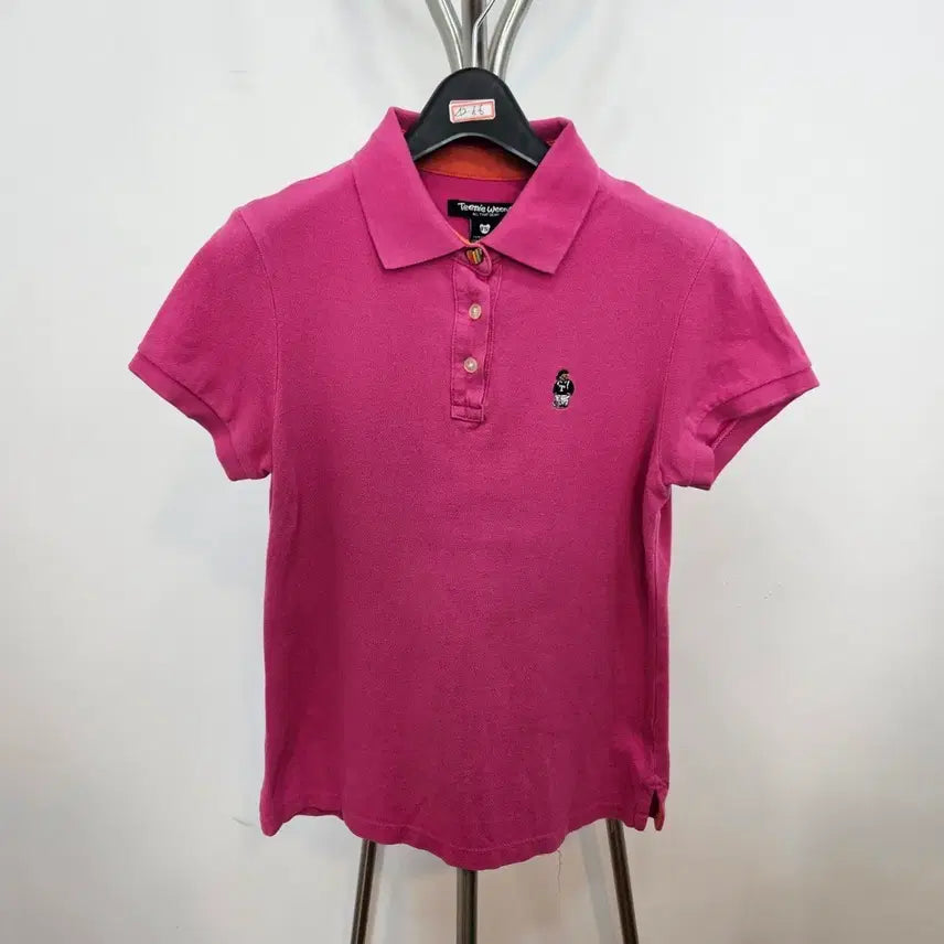 [BUNJANG] Teenie Weenie Women's Short Sleeve Polo T-Shirt XS / 티니위니 여성 반팔 카라티 XS