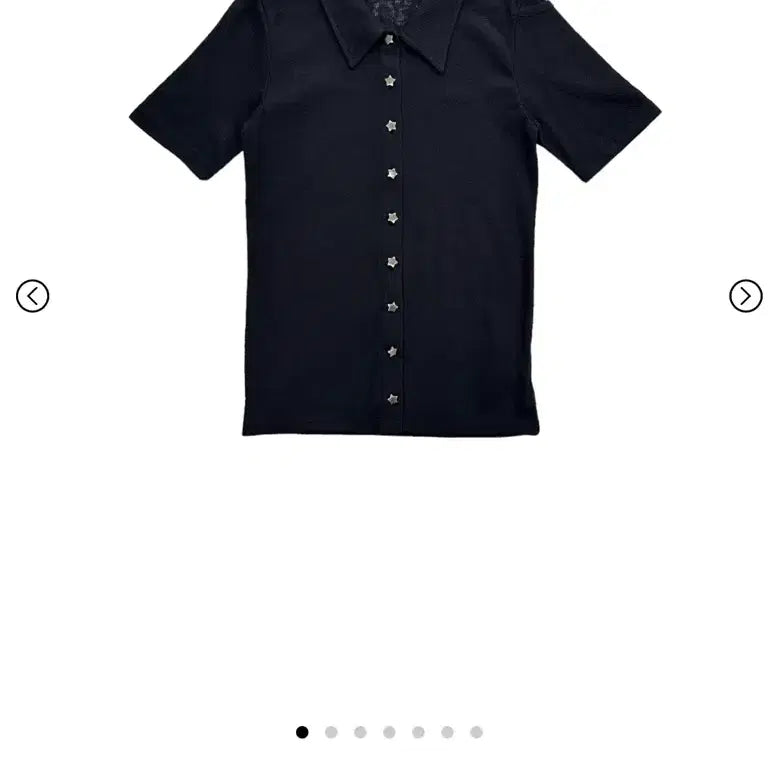 [BUNJANG] Jichoi SS24 Star Shirt Black / Jichoi SS24 스타 셔츠 블랙