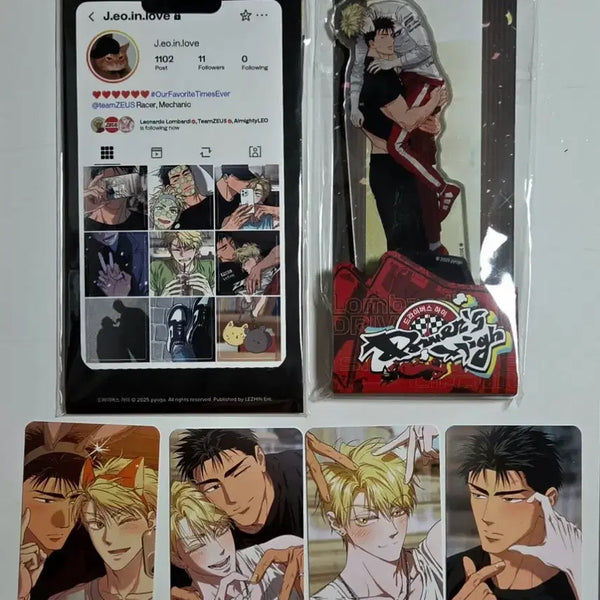 [BUNJANG] Driver's High Sticker Set + Book Hidden Acrylic Stand / 드라이버스 하이 스티커 세트 북 히든 아크릴 스탠드