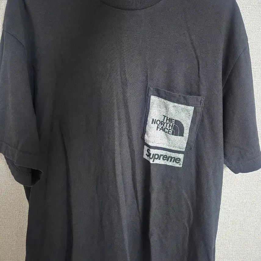 [BUNJANG] Supreme x The North Face Printed Pocket T-Shirt Black / 슈프림 노스페이스 프린티드 포켓 티셔츠 블랙