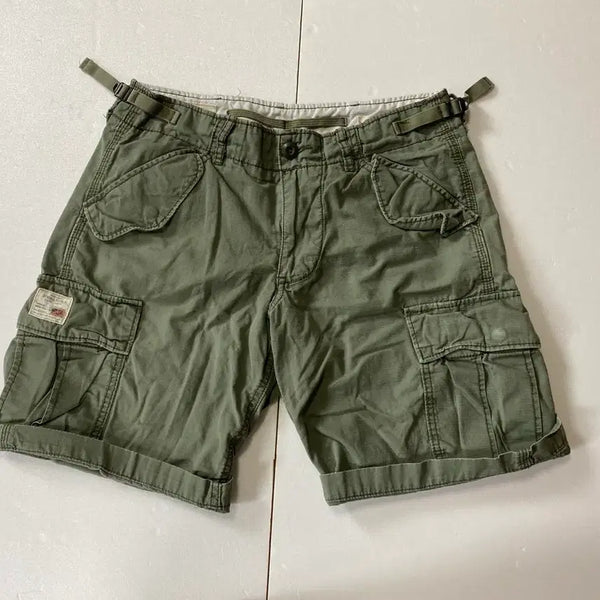 [BUNJANG] Denim & Supply Cargo Shorts Khaki Size 30 / Denim&supply 카고반바지 30
