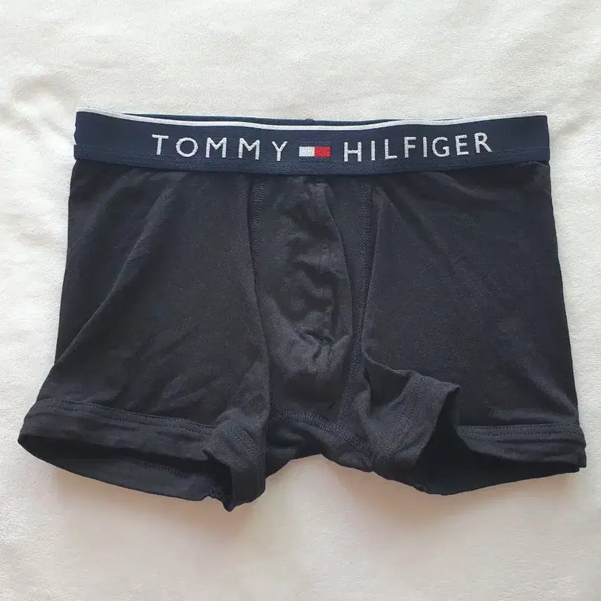 [BUNJANG] Tommy Hilfiger Men's Soft Cotton Classic Trunks - Deep Black (S) / 타미힐피거 드로즈 남자팬티 남성속옷 판매