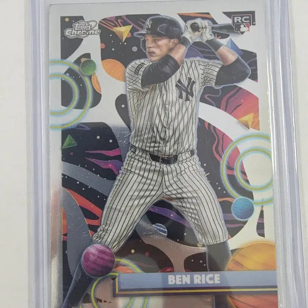 [BUNJANG] 2025 Topps Cosmic Baseball Ben Rice Rookie Chrome Base Card / 2025 탑스 코스믹 베이스볼 벤 라이스 (루키 크롬 베이스)