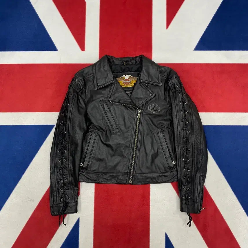 [BUNJANG] Harley-Davidson Leather Jacket Women's Small / 할리데이비슨 가죽자켓 여성S