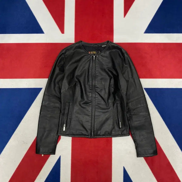 [BUNJANG] Levi's Leather Jacket Women's Size 44-55 / 리바이스 가죽자켓 실측 여성 44-55