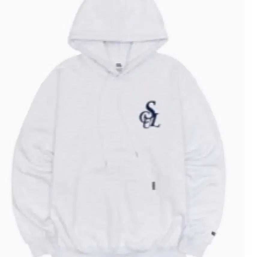 [BUNJANG] Sculptor Hoodie White Melange / 스컬프터 후드티
