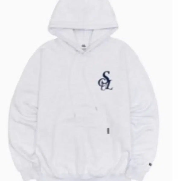 [BUNJANG] Sculptor Hoodie White Melange / 스컬프터 후드티