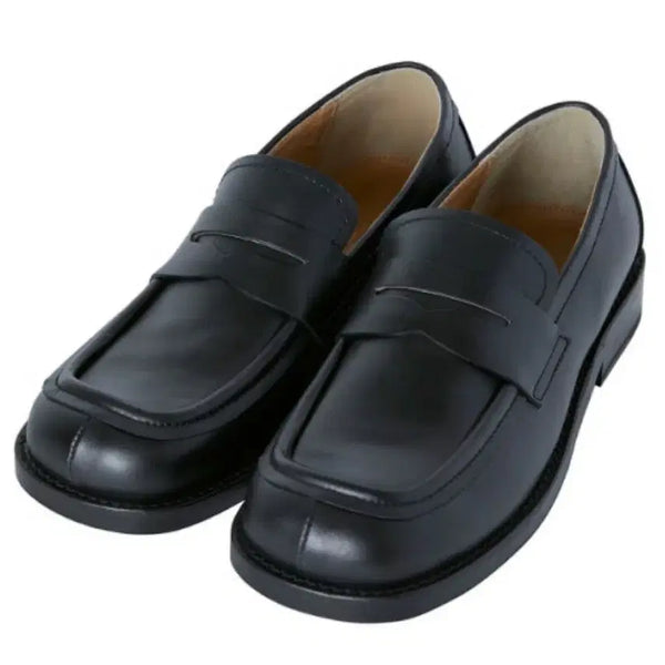 [BUNJANG] Brown Yak Loafers Black / 브라운야드 로퍼 40