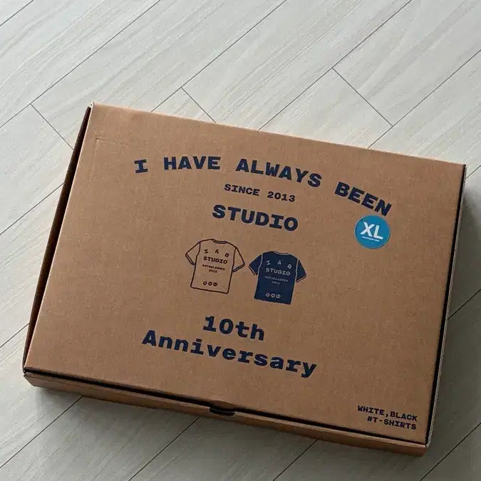 [BUNJANG] IAB Studio 10th Anniversary T-Shirt Set XL / 아이앱 스튜디오 10주년 XL 티셔츠세트