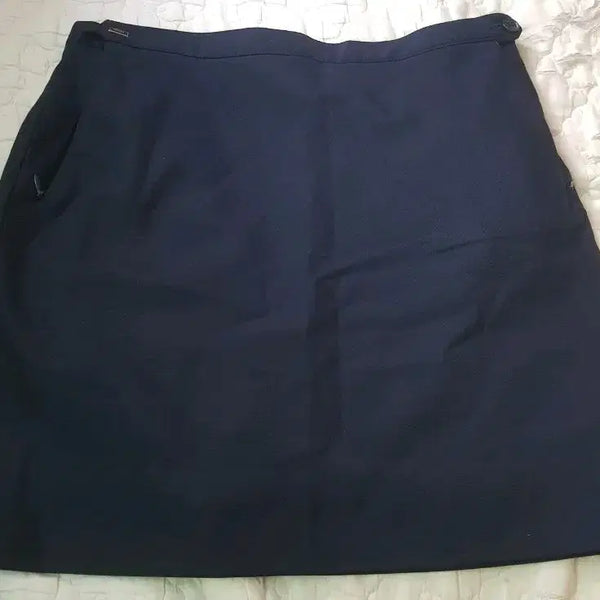 [BUNJANG] Navy School Skirt Size 77 (Multiple Available) / 남색 교복치마 77 사이즈 여러벌
