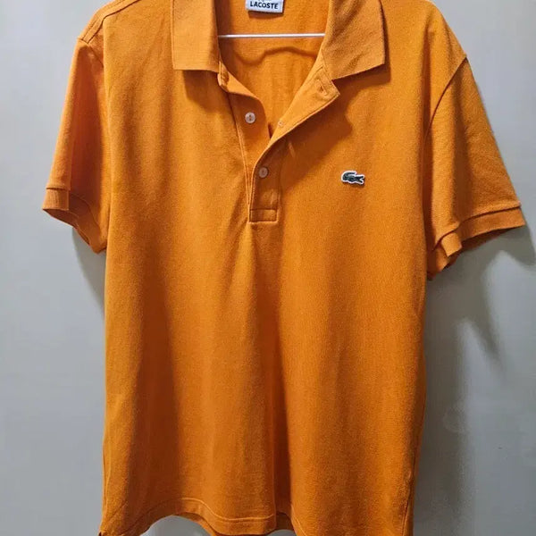 [BUNJANG] Lacoste Orange Polo T-Shirt Size 100 / 라코스테 카라티 100사이즈
