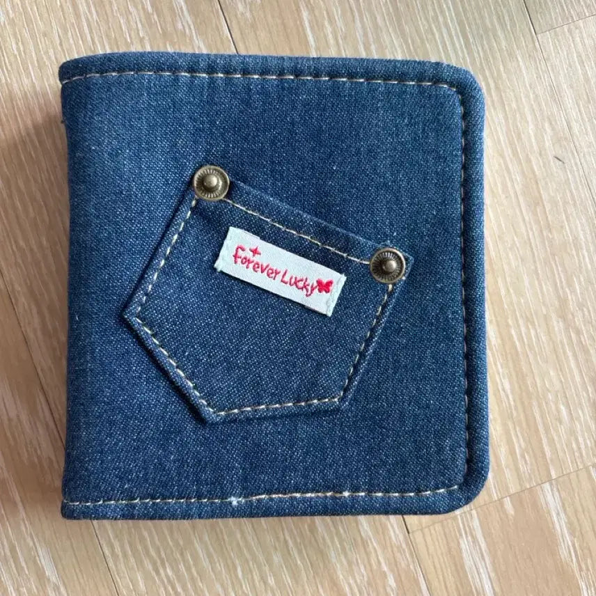[BUNJANG] Denim Diary with "Forever Lucky" Tag / 데님 다이어리