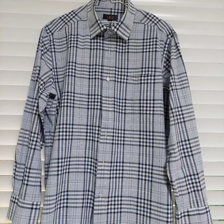 [BUNJANG] Daks Signature Check Shirt / 닥스 시그니처체크 세탁완료 셔츠 남방 닥스티셔츠 닥스남방
