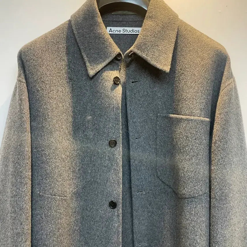 [BUNJANG] Acne Studios Grey Wool Coat / Acne Studios 그레이 울 코트