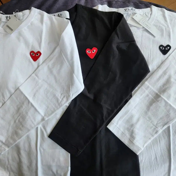 [BUNJANG] Comme des Garçons Long Sleeve T-Shirt (Authentic, New) / 꼼데가르송 롱슬리브. 긴팔티. 병행수입 정품 새상품
