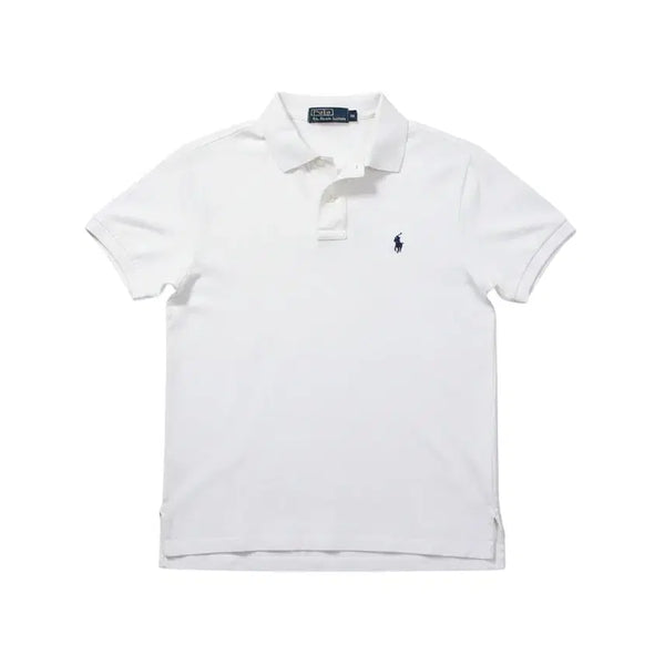[BUNJANG] Polo Ralph Lauren Women's Regular Fit Uneven Pique Polo Shirt / 여성M/ 폴로랄프로렌 언밸런스 레큘러 피케티 A-110