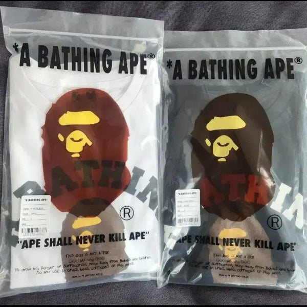[BUNJANG] BAPE College Logo T-Shirt / 베이프 반팔티. 컬리지. 병행수입 정품 새상품