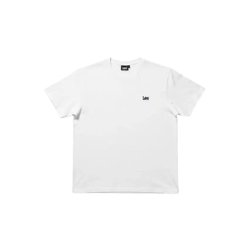 [BUNJANG] Lee Logo Plain T-Shirt (Men's S) / 남성S/ Lee 로고 무지 반팔티셔츠WH A-111