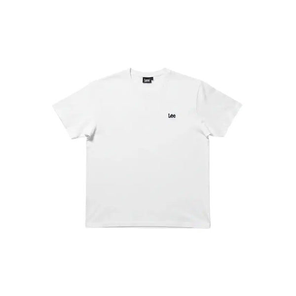 [BUNJANG] Lee Logo Plain T-Shirt (Men's S) / 남성S/ Lee 로고 무지 반팔티셔츠WH A-111