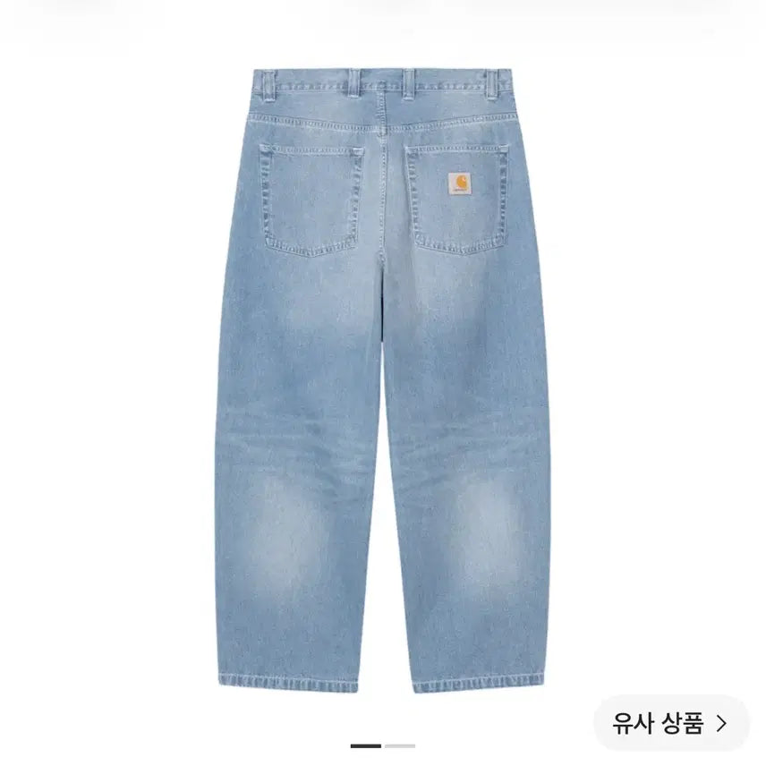 [BUNJANG] Carhartt WIP Brandon Pants Blue Light True Washed / [XS] 칼하트 WIP 브랜든 팬츠 블루 라이트 트루 워시드