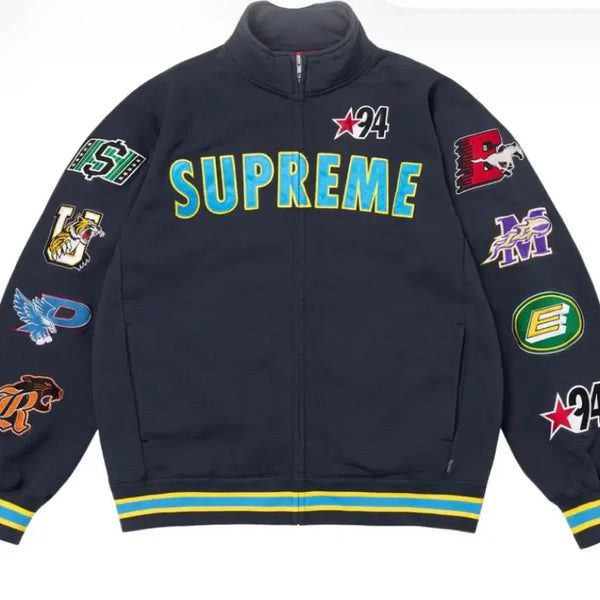 [BUNJANG] Supreme Mascot Zip-Up Sweatshirt Navy XL / 새상품)슈프림 마스코트 집업 스웨트셔츠 네이비 XL