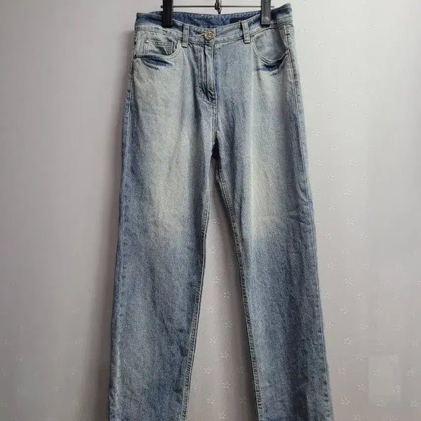 [BUNJANG] TIME Wash Detail Jeans / 64)타임 청바지