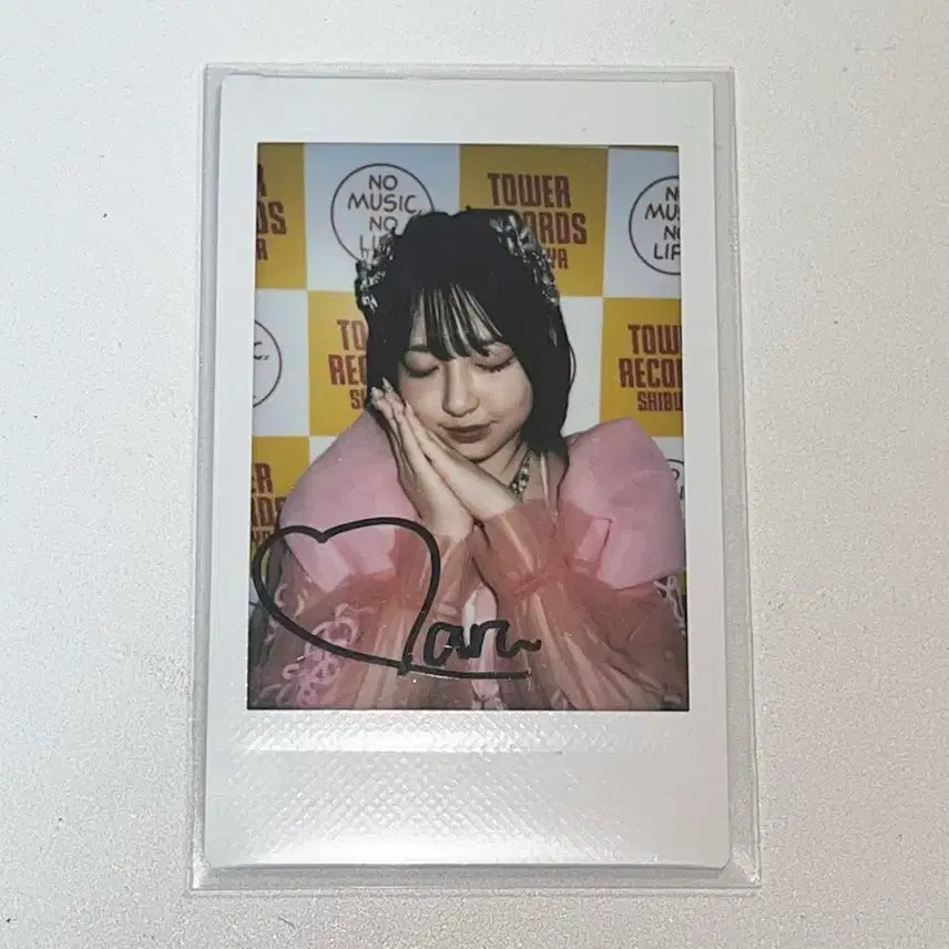 [BUNJANG] Q'sto Haruka Sakuraba Signed Cheki Photocard / 큐스토 파루땅 싸인 체키 큐티스트릿 큐티스트리트 사쿠라바 하루카 트레카