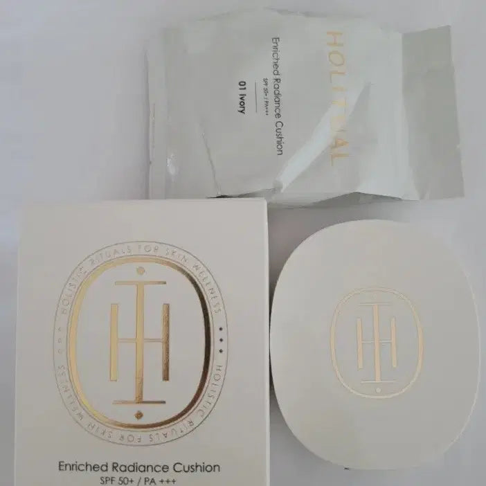 [BUNJANG] Holika Holika Enriched Radiance Cushion SPF 50+ PA+++ (Ivory, 13g x 2) / 홀리추얼 쿠션