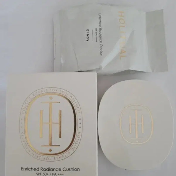 [BUNJANG] Holika Holika Enriched Radiance Cushion SPF 50+ PA+++ (Ivory, 13g x 2) / 홀리추얼 쿠션