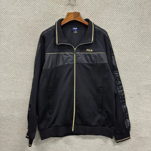[BUNJANG] Fila Track Top Jersey Zip-up 105 / 필라 트랙탑 져지 집업 105 D00366